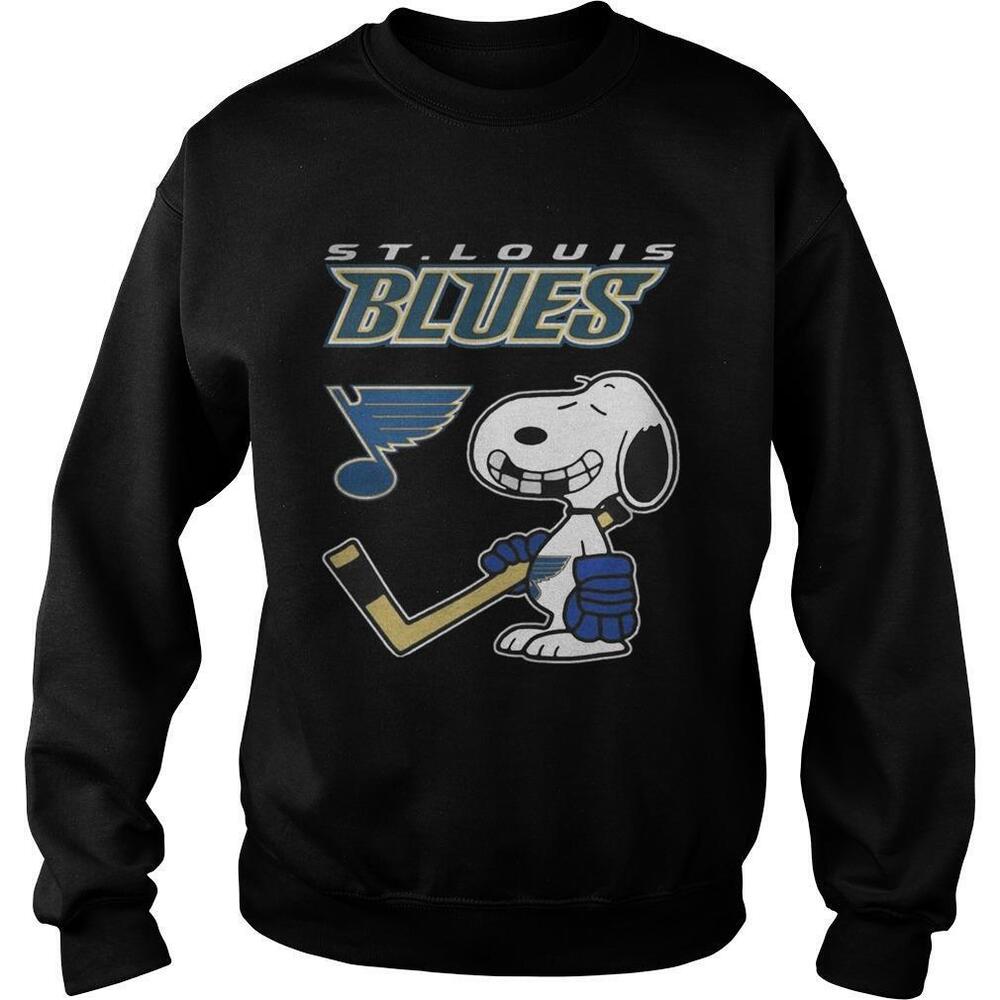 St Louis Blues Ice Hockey Broken Teeth Snoopy Shirt
